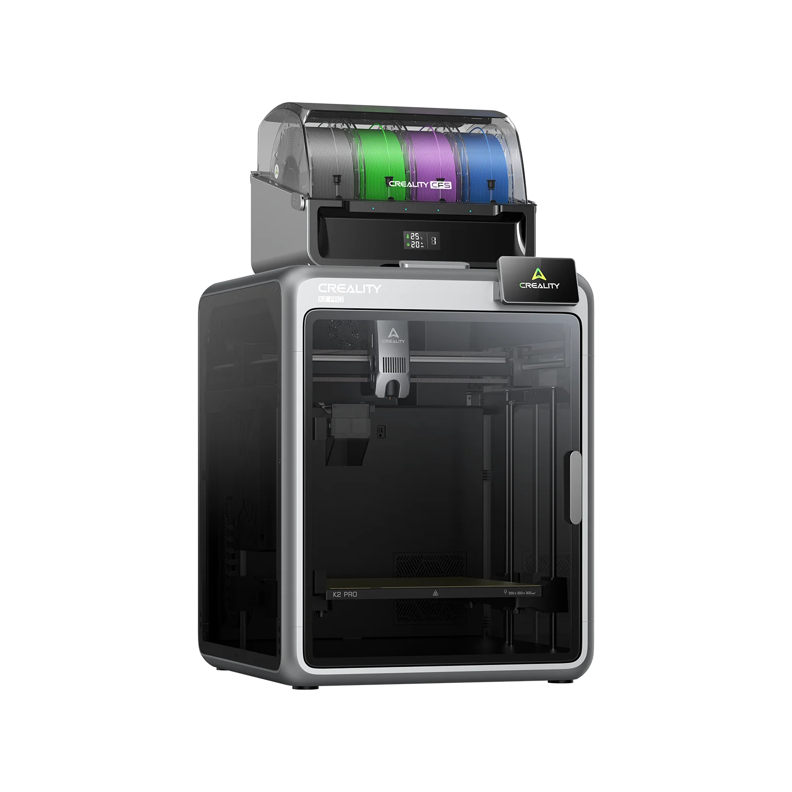 3D-принтер Creality K2 Pro Combo, серия K2, с закрытым корпусом, быстрая печать 600 ммс, CFS, многоцветный, K2 Plus Combo, K2 Combo 3D-принтер (art.: 3920d97648399) - 3920d97648399