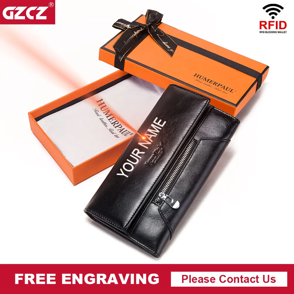 

Кошелек из натуральной кожи для женщин и мужчин, модный бумажник с RFID-защитой, кредитница в классическом стиле, роскошный удобный держатель для паспорта