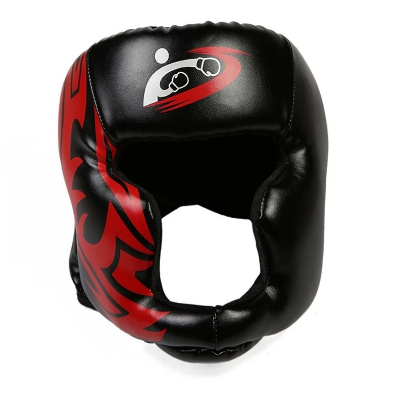 PU Karate Muay Thai Guantes De Boxeo Free Fight MMA Sanda Training Adults Kids Equipment Kick Boxing Helmet for Men Women |