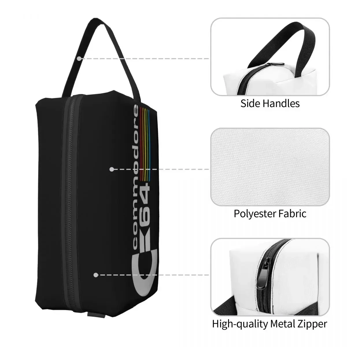 Модная дорожная сумка для туалетных принадлежностей 64-го цвета женщин C64 подруга