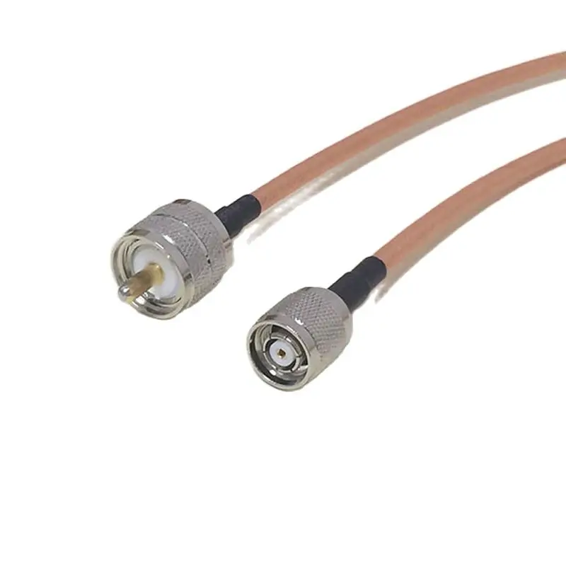 

Antenne external cable RP-TNC Male Plug to UHF male PL259 pigtail cable RG142 50cm/100cm low loss wholesale price