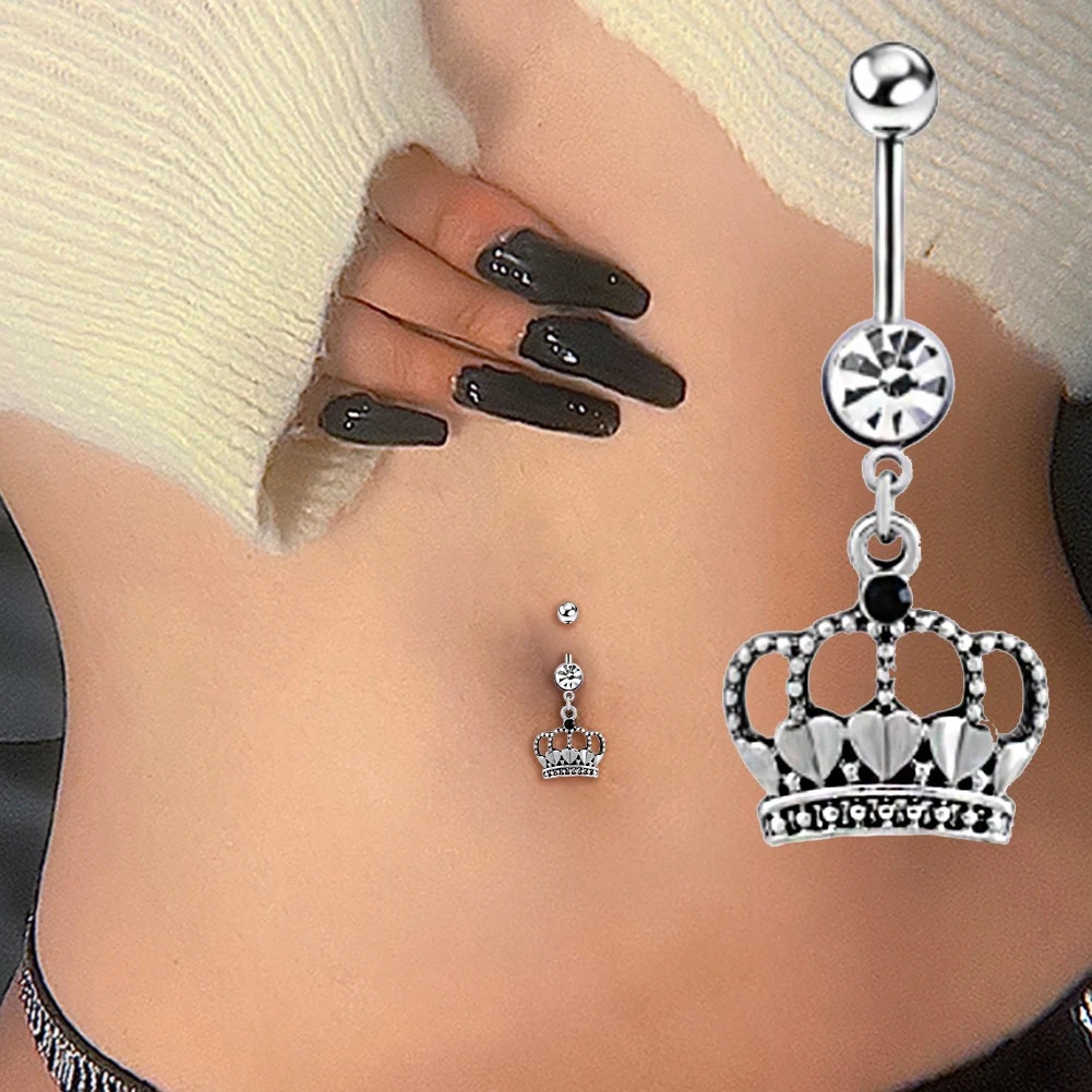 

Женское кольцо для пирсинга пупка, из хирургической стали