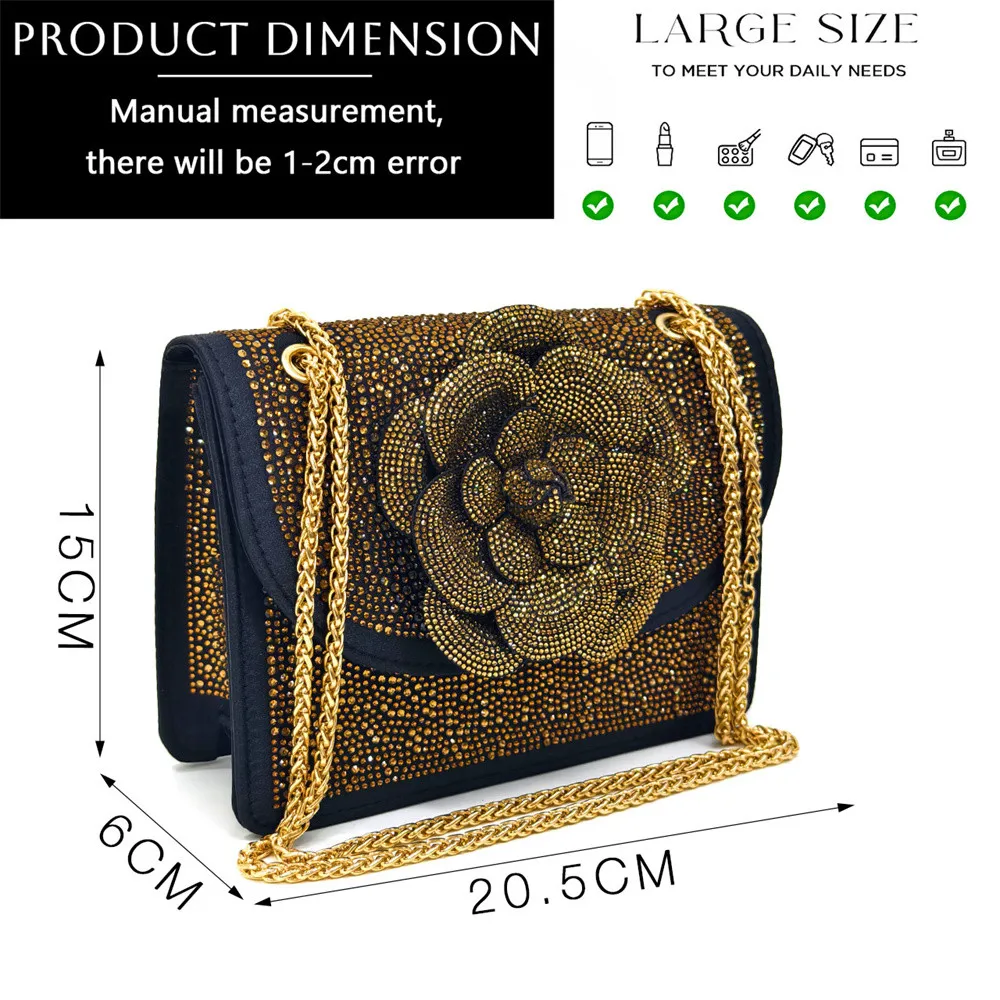 Новейший комплект женской обуви и сумок с заостренным носком яркими блестками