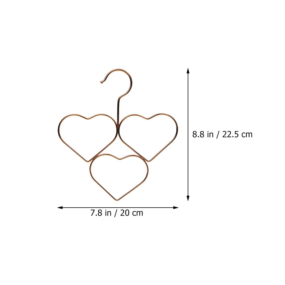 Розничные вешалки с галстуком-сердечком для дома вешалка шарфов одежда шали