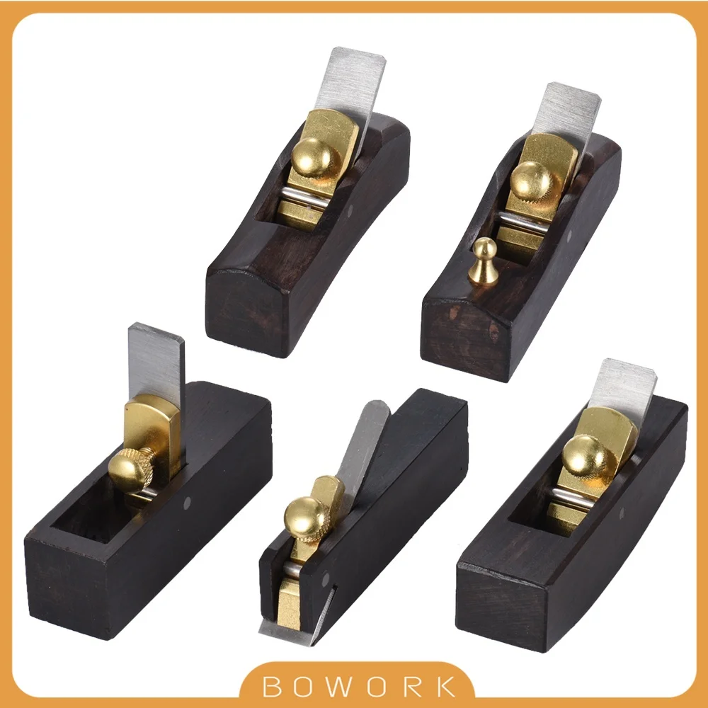 5PCS Sandal Wood Mini Plane Violin Luthier Tool Planes For Strings Instruments Fiddle Viola Cello Making Repair WoodCraft Tools