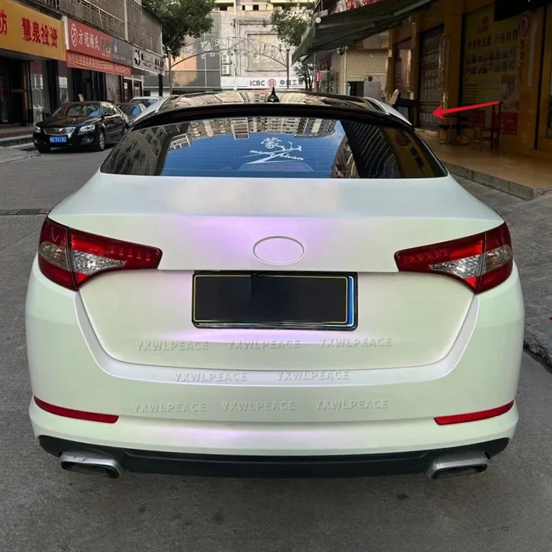 Спойлер для KIA K5 Optima 2011 2012 2013 2014 2015 АБС-пластик неокрашенный цвет спойлер на крышу