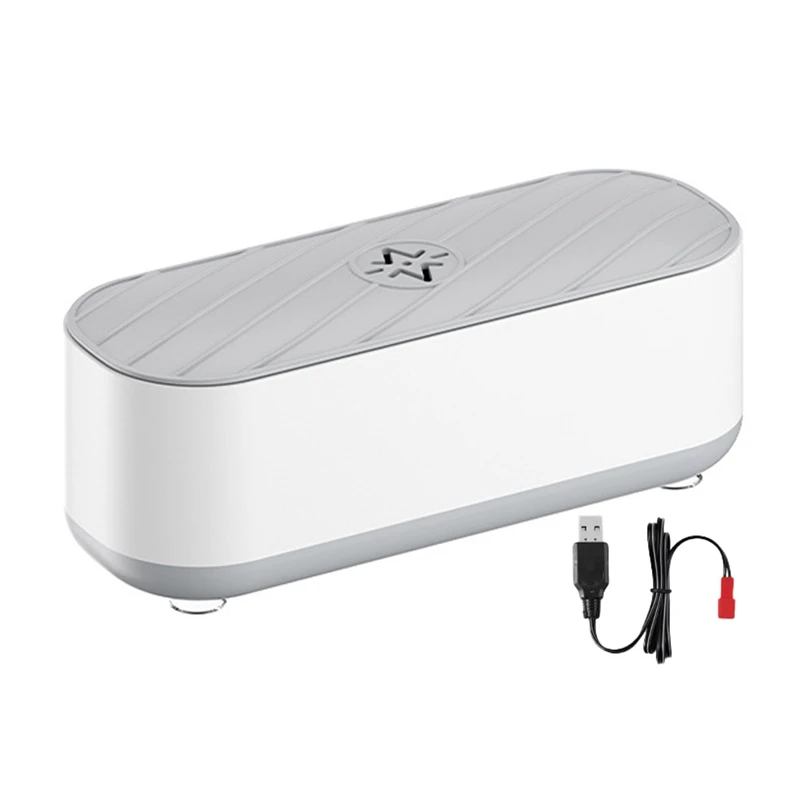 

Ultrasonic Cleaning Machine Jewelry Glasses Brush Dentures UV Cleaner Rechargeable High Frequency Vibration Wash Cleaner