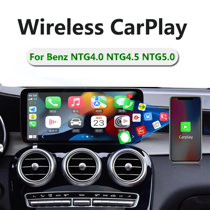 

Для Mercedes Benz NTG4.0 NTG4.5 NTG5.0 беспроводной Apple CarPlay Android автомобильный декодер коробка CLA CLS SLK GLK CL GL GLA GLC GLE W204