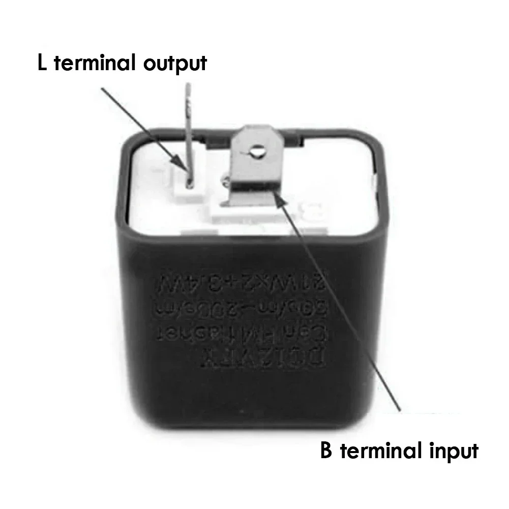 2-контактное электронное светодиодное реле мигалки 12 В 1 шт. ABS для большинства