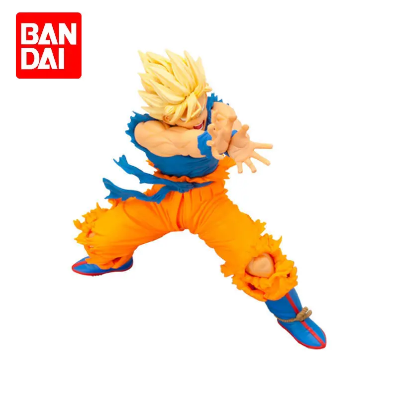 

Bandai BANPRESTO genuine spot SC Dragon Ball Super Saiyan Son Goku action doll anime model desktop decoration toy gift