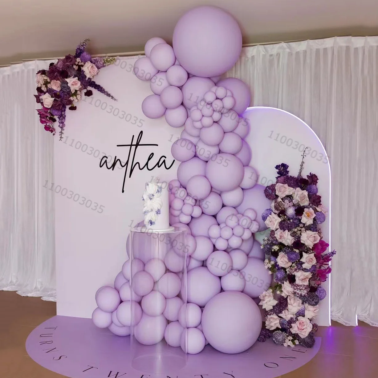 

102pcs Romantic Maca Purple Theme Birthday Balloons Arch Garland Kit 5/10/18inch Latex Ballons Baby Shower Party Decors Globos