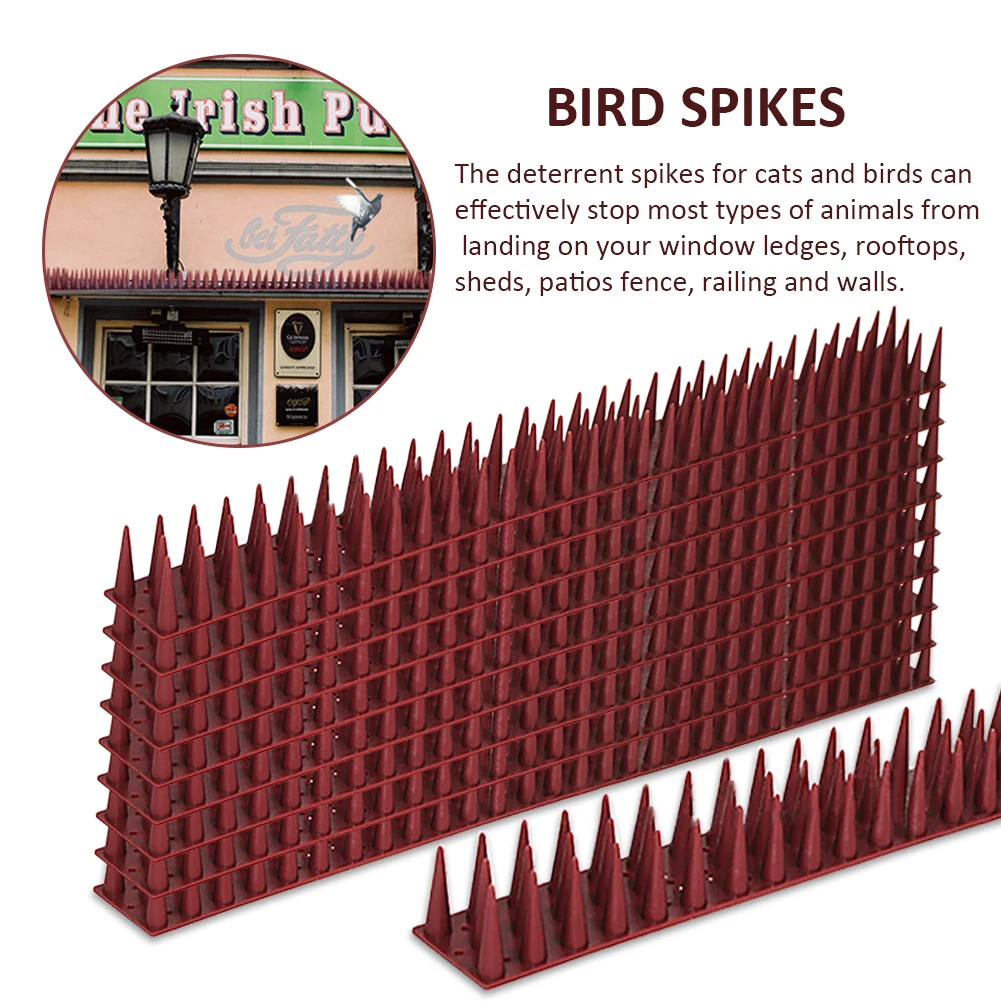 

10 шт., шипы для защиты от голубей и птиц