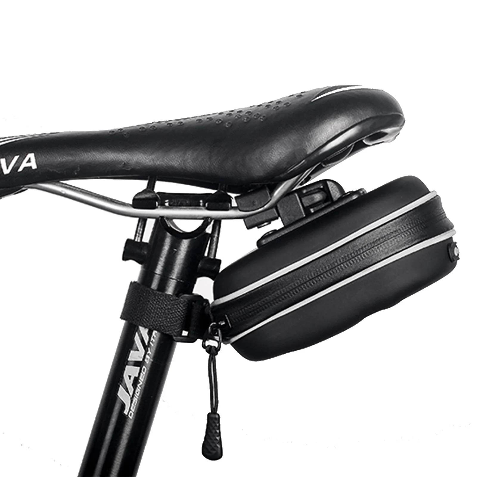 

Bike Seat Bag Under Seat Bike Bag 3D Hard EVA Shell Bicycle Seat Bag Cycling Seat Pack Under Seat Pouch Saddle Bag Reflective