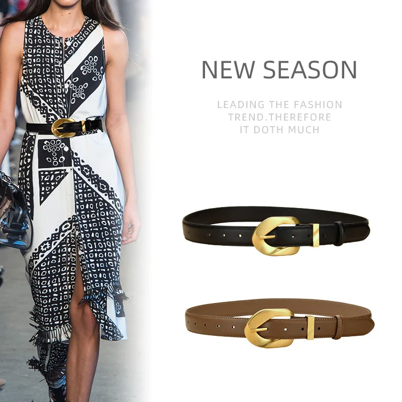 

Plush leather belt female waist belt joker restoring ancient ways with decorative plastic belt waist belt