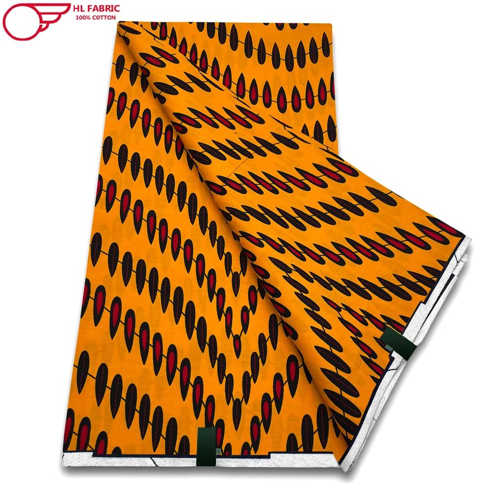 

Veritable Wax 100% Cotton African Wax Fabric Nigerian Ankara Block Prints Batik Fabric Dutch Hollandais Pagne For Sewing VL-80
