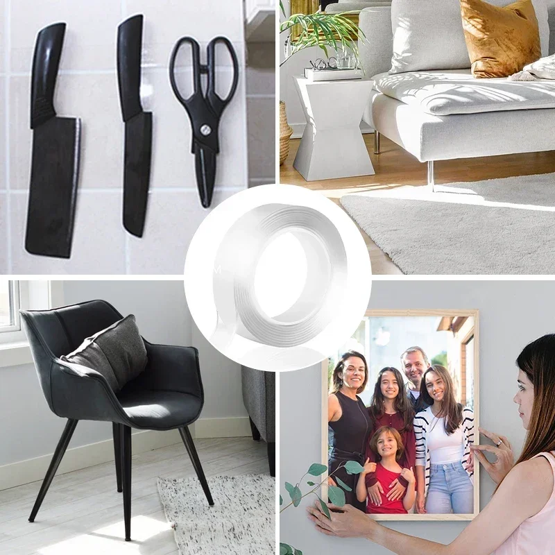 Двусторонняя клейкая лента размер в ассортименте