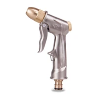 metal copper aluminum alloy paint gun washing car high pressure water gun shower multi function water gun nozzle sprinkler