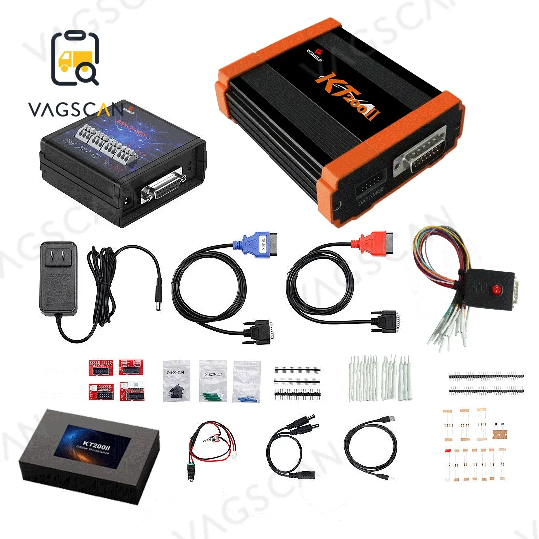 TCU ecu Программатор KT200 II с автономной рабочей станцией бесплатным адаптером Без