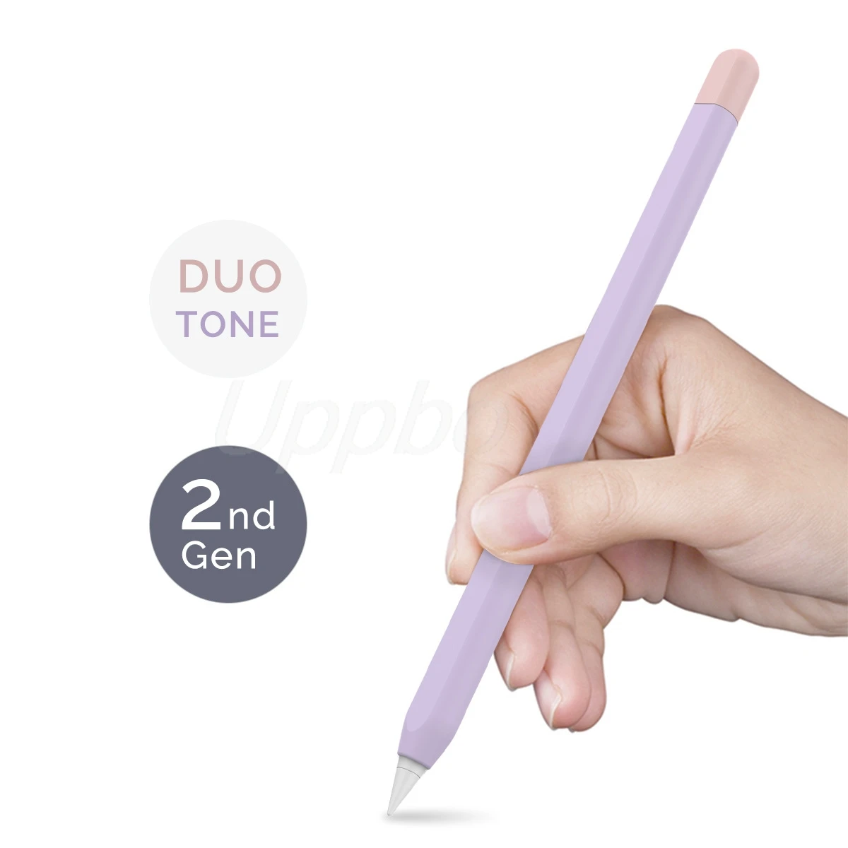 Фото Мягкий силиконовый защитный чехол Duotone с защитой от падения для Apple Pencil 1-го, 2-го, 4-го поколений, стилуса для iPad, портативный аксессуар для хранения №5