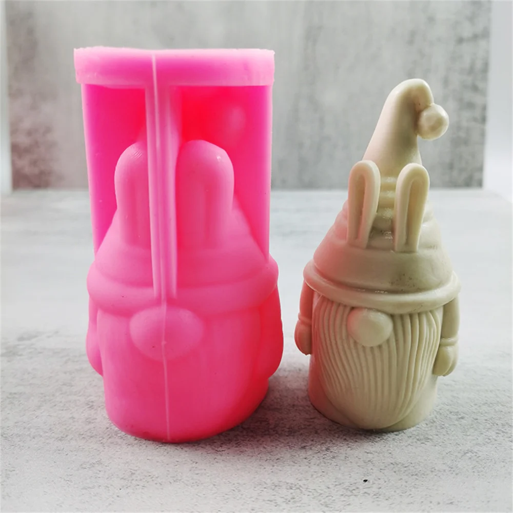 

Силиконовая форма для ароматерапии в виде Санта-Клауса