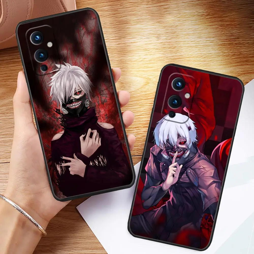 

Funda Oneplus 9 Case For Oneplus 9 8 8T 7 7T 6 6T 5 5T NORD N100 N10 2 CE 5G Pro Case Capa Japanese Tokyo Ghoul Anime Kaneki Ken