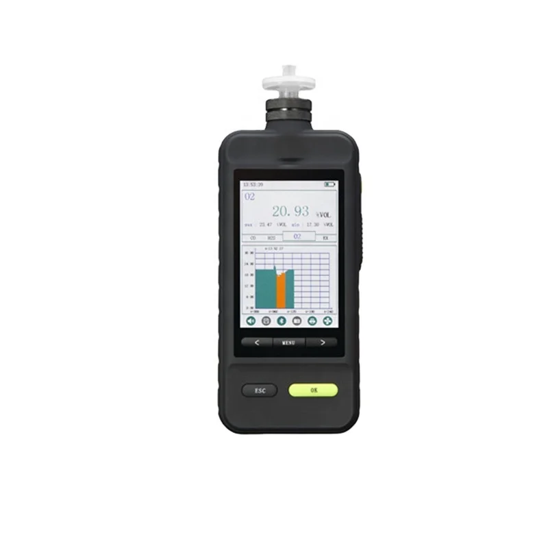 

handheld portable digital Nitrogen N2 gas meter leakage analyzer device