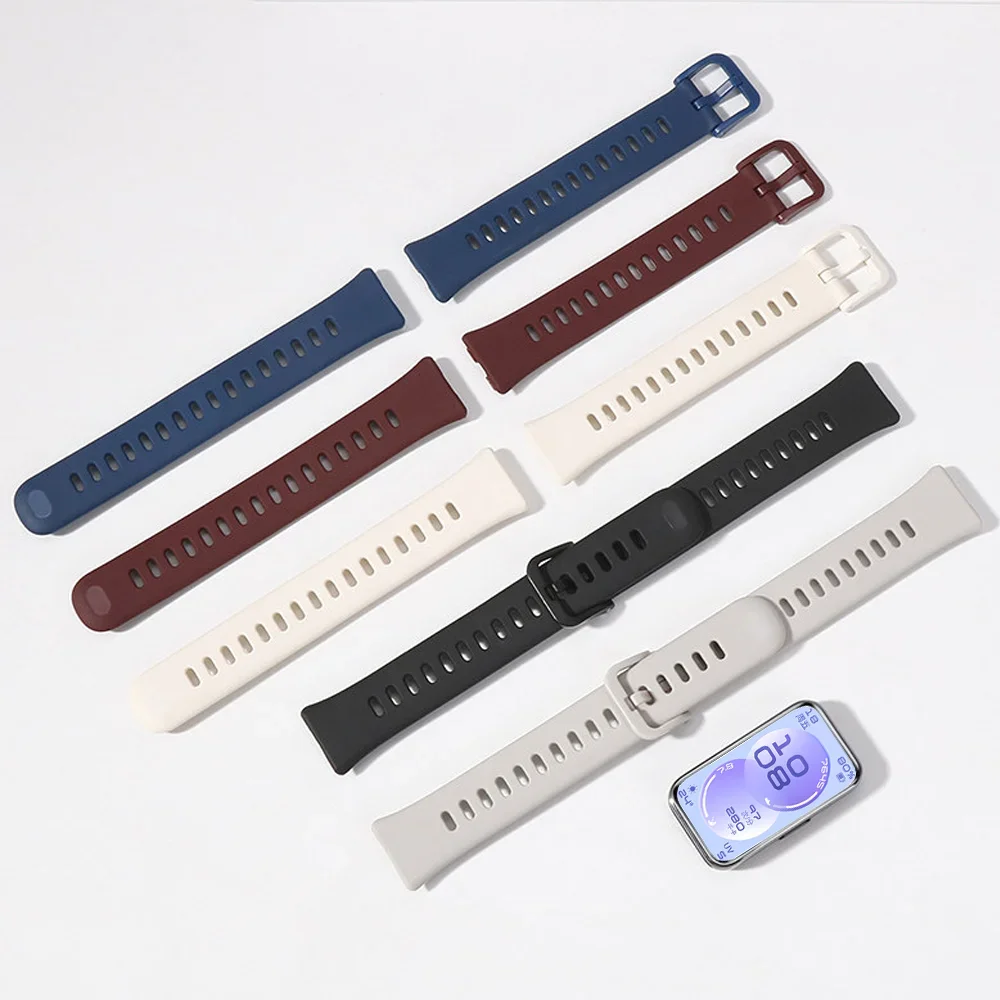 Официальный силиконовый ремешок для Huawei Band 1111 Pro, спортивный мягкий браслет, ремешок для Huawei Smart Band 11 Pro, аксессуары NFC, ремень (art.: 3920da73c6dcc) - 3920da73c6dcc