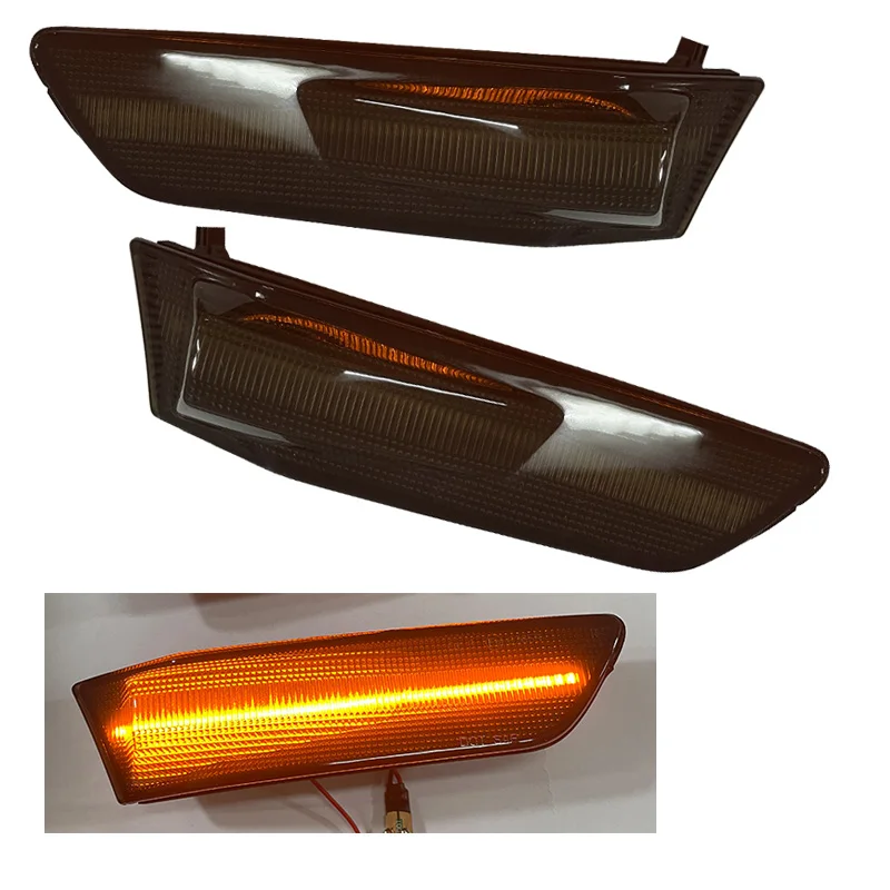 

1 Pair IN2551108 Front Bumper Side Turn Signal Light Marker Lamp Fit for Infiniti G35 Nissan Skyline 2003 2004-2007 26185-AL520