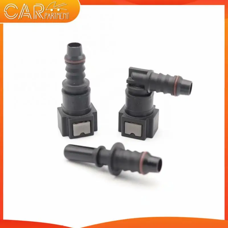 

Quick Assembly Without Tools Car Fuel Line Coupler Black Pipe Adapter Fittings Tools Hose Connector Car Accessories Practical