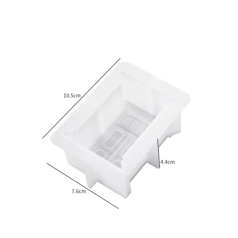 Замок в европейском стиле Свеча силиконовая форма 3D дом строительство торт