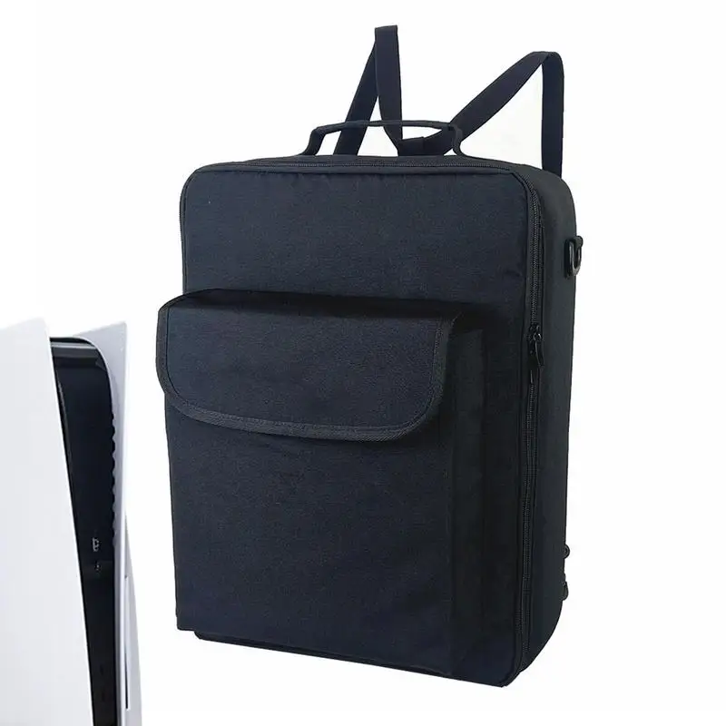 For PS5/PS4/Xbox Series One/X Game Disc Host Controller Carrying Bag Storage Organizer Men Travel Bag Backpack PS5 Accessories