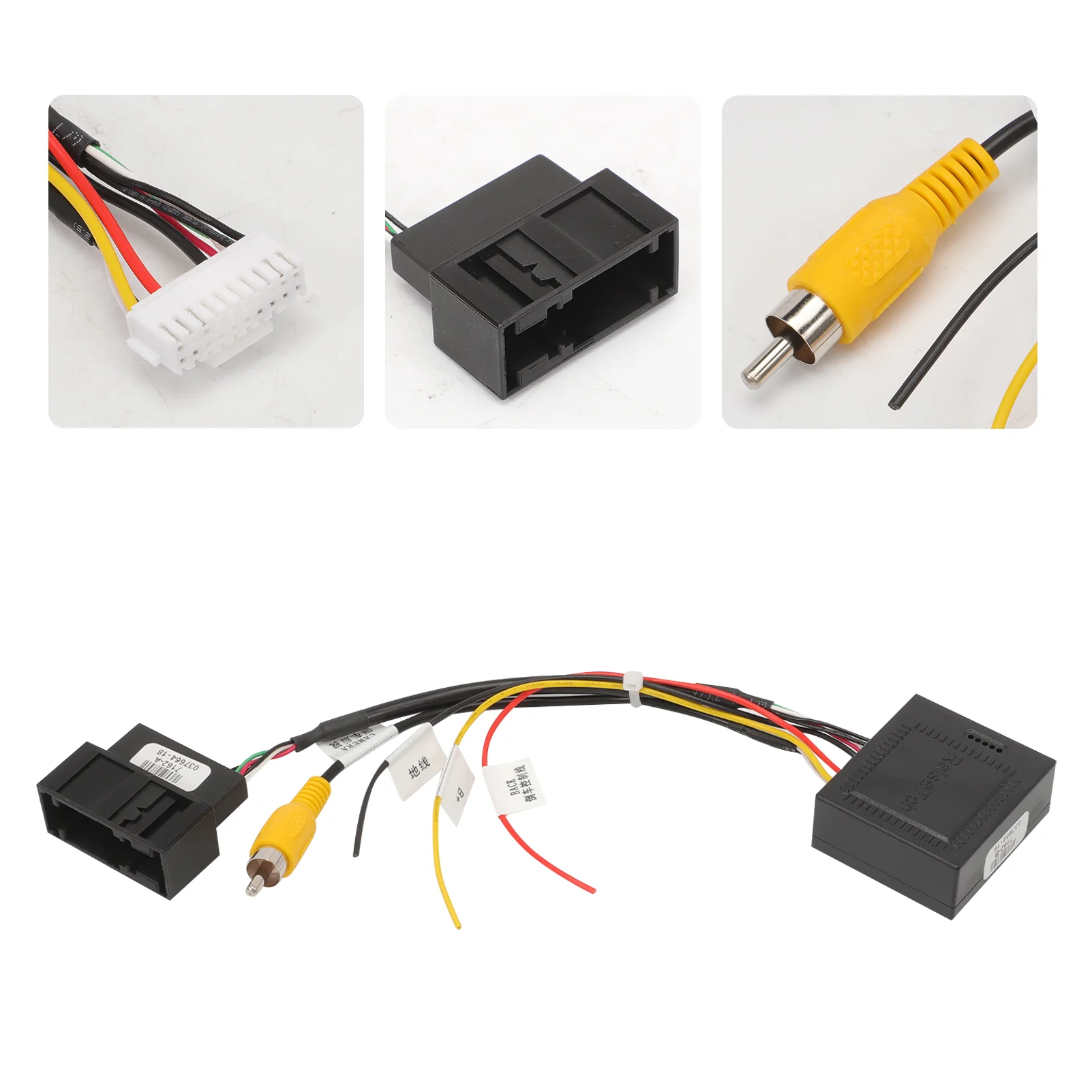 Кабель адаптера камеры заднего вида с контроллером удерживающим для Amarok Tiguan EOS