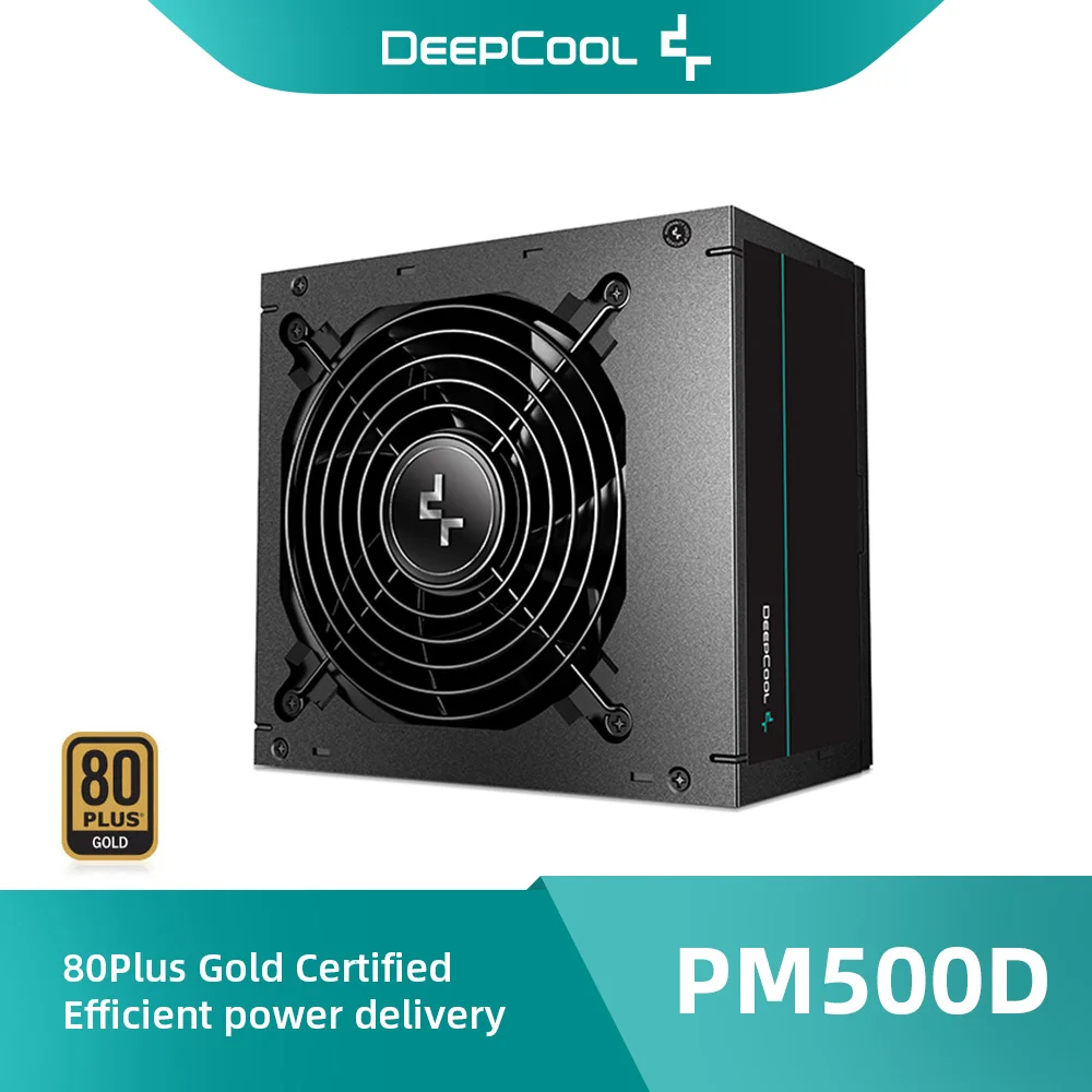 

DeepCool PM500D 80 PLUS Gold Efficiency Power Supply Units 500W 90% electrical efficiency PSU Computer Components Блоки питания
