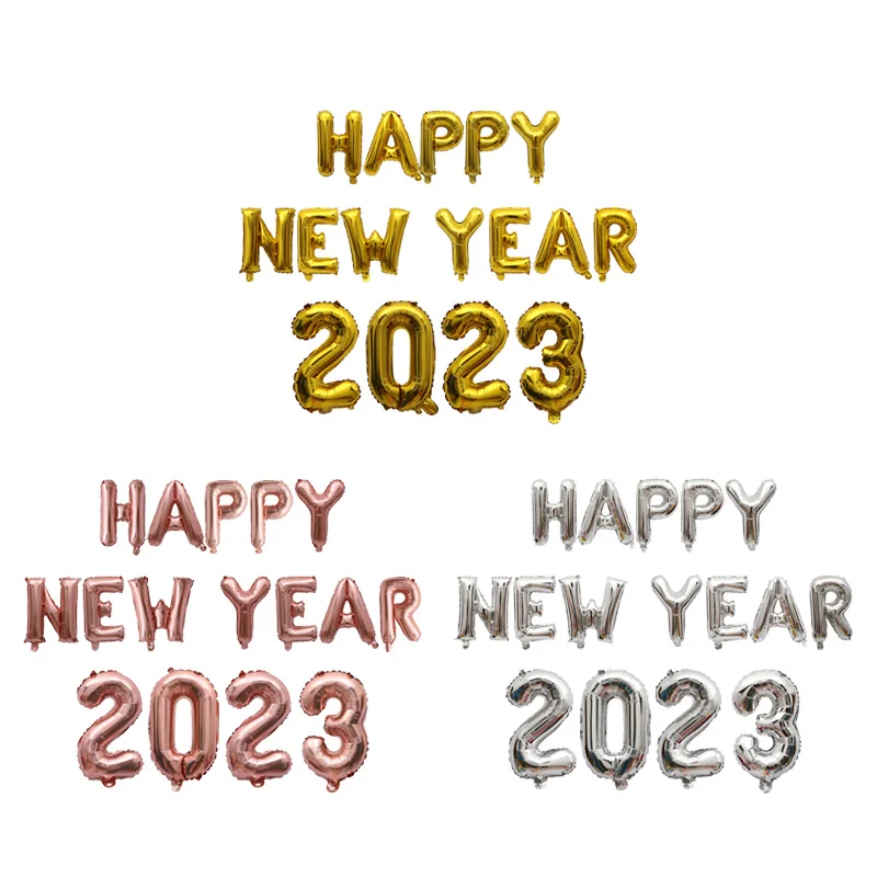 

16-дюймовые розовые фотофольгированные шары, украшения для новогодвечерние, 2023 г., украшения для свадьбы, юбилея, латексные шары