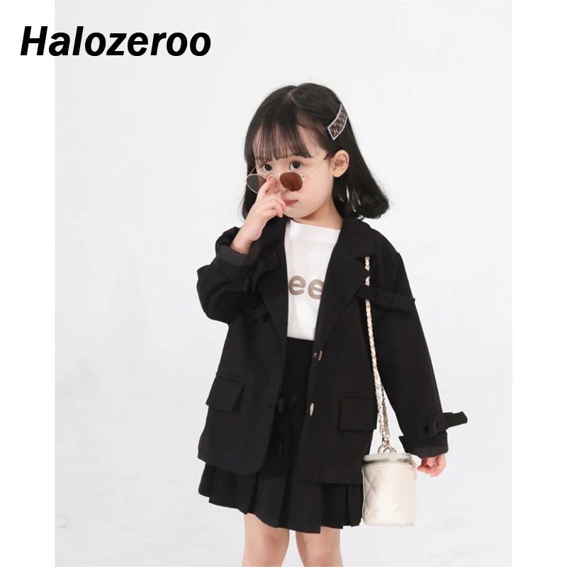 

Новый весенний комплект одежды для маленьких девочек, Детский костюм, одежда для малышей, Детская верхняя одежда + юбка, одежда для девочек, платье для малышей