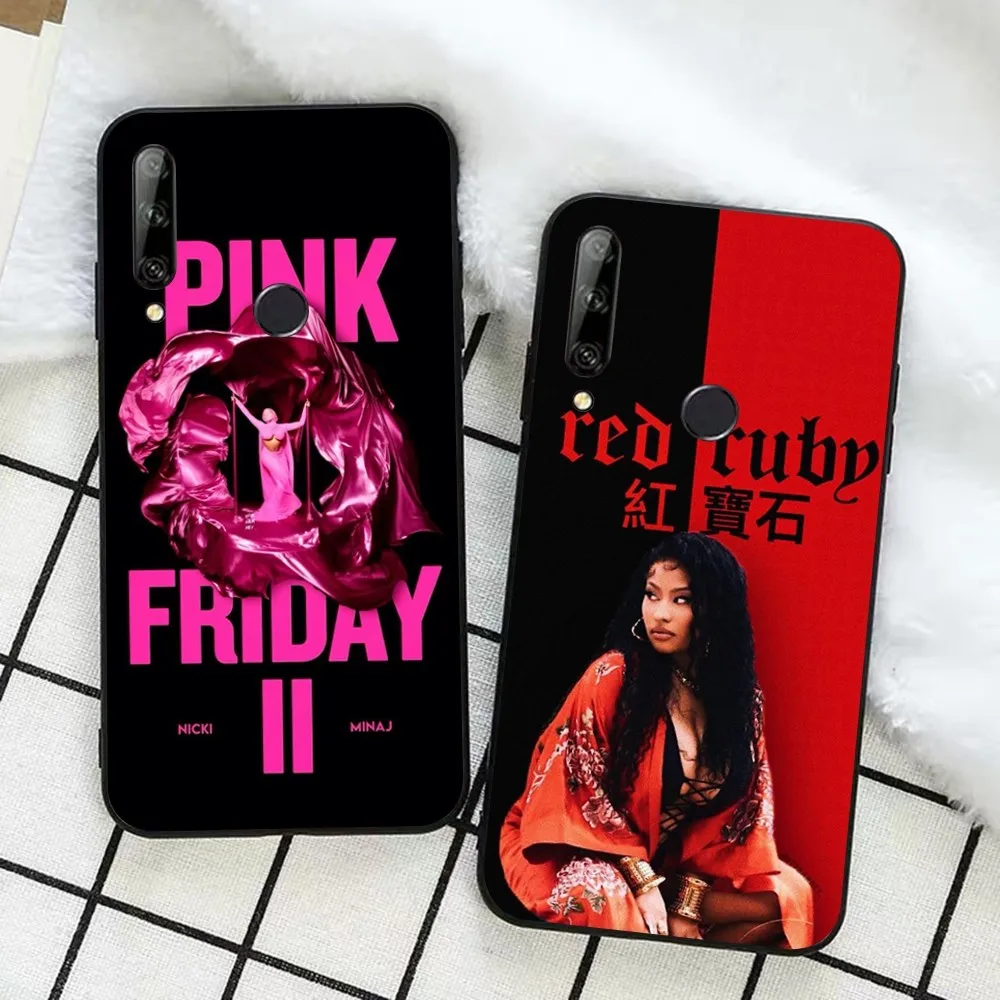 N-Nicki M-Minaj Rapper Pink Friday 2 Phone Case For Huawei Honor 10 Lite 9 20 7A 9X 30 50 60 70 Pro Plus Soft Silicone Cover
