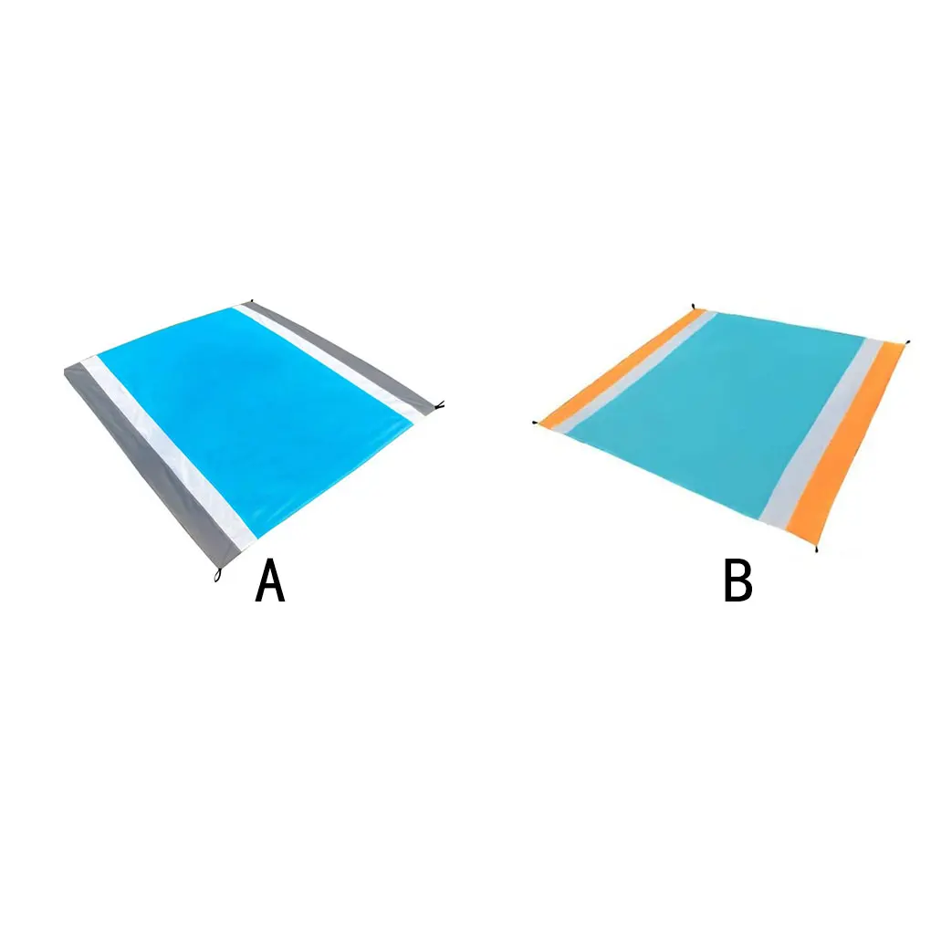 

Водонепроницаемое пляжное одеяло, складной коврик для пикника, устойчивый к песку, коврик для кемпинга, путешествий, коврик для матраса, сер...