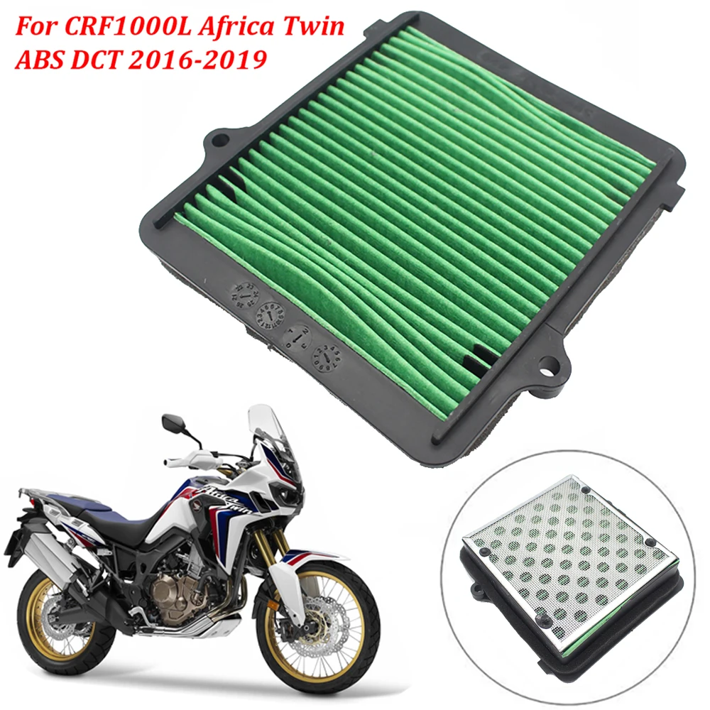 

Воздухозаборный фильтр двигателя мотоцикла, очиститель, элемент воздушного фильтра для Honda CRF1000L CRF1000 L Africa Twin ABS DCT 2016-2019