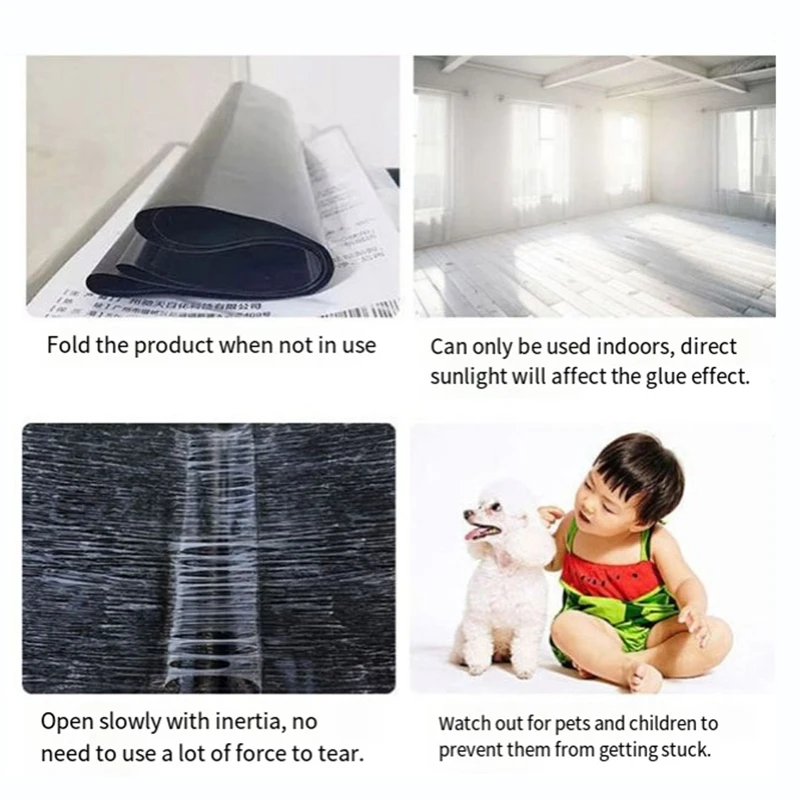 10 упаковок липких ловушек для мышей прочные клейкие коврики крыс пауков