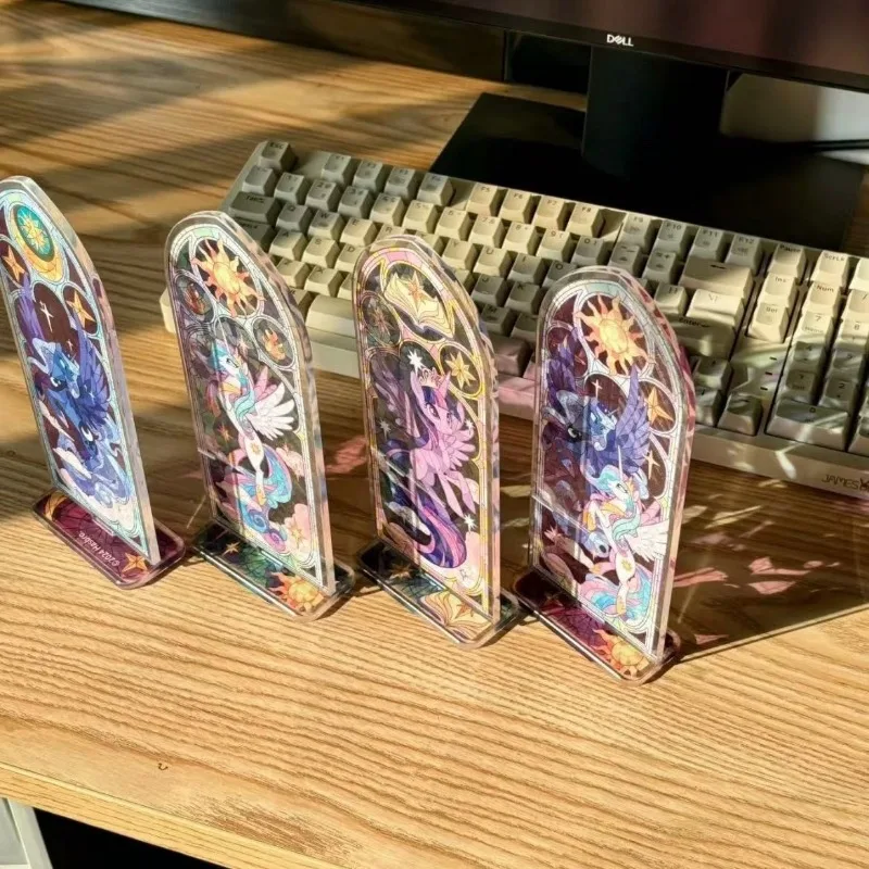 Мой маленький пони космическая принцесса цветное окно акриловая подставка