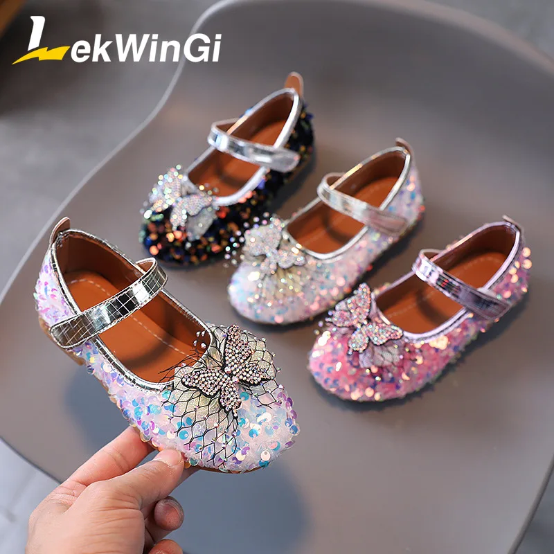 

Детские туфли для девочек, простая Свадебная обувь для танцев, с закрытым носком, размеры 21-30