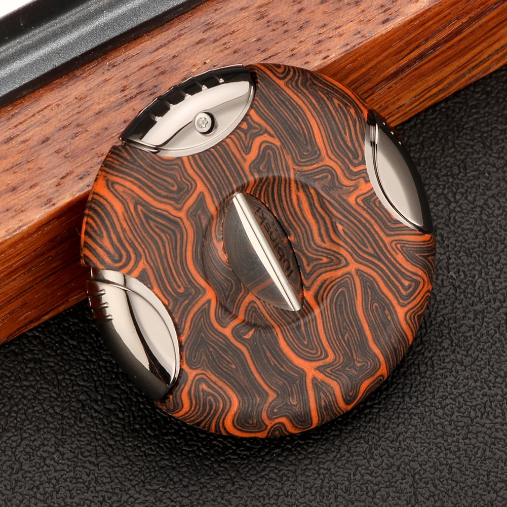 LUBINSKI круглый G10 резак для сигар металлический роскошный портативный инструмент