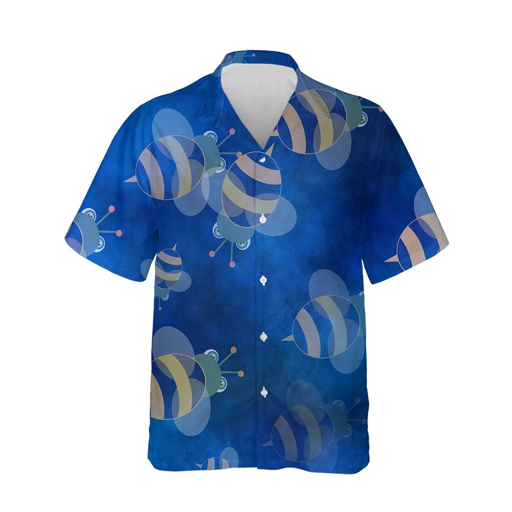 Jumeast New 3D Summer Mens Hawaiian Shirt Short Sleeve  Festival Clothing Beach Blouses Streetwear Comfortable Fashion Men Shirt