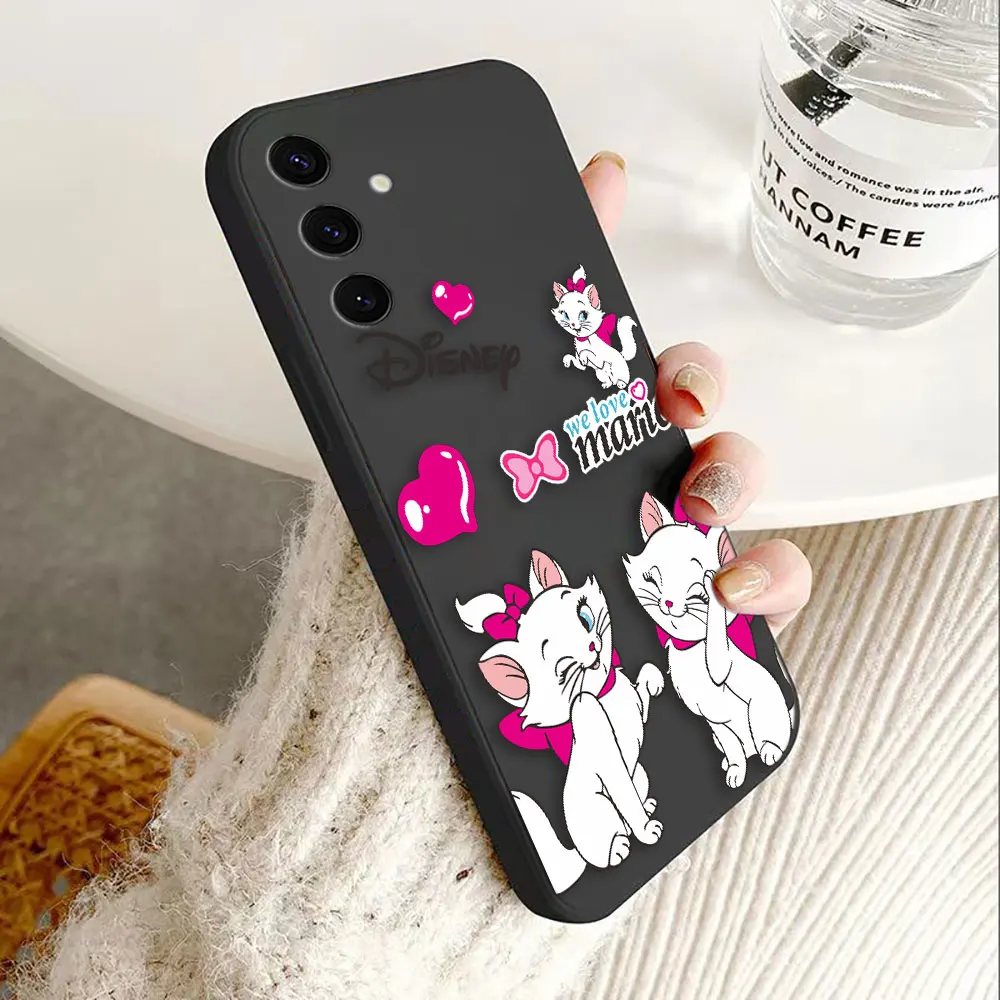 Чехол для телефона Disney Cute Marie Cat Samsung Galaxy M80 M60 M53 M42 M33 M22 M12 M11 M10 M02 F02 A12 A11 A10 A7 A06 A05 A04 S