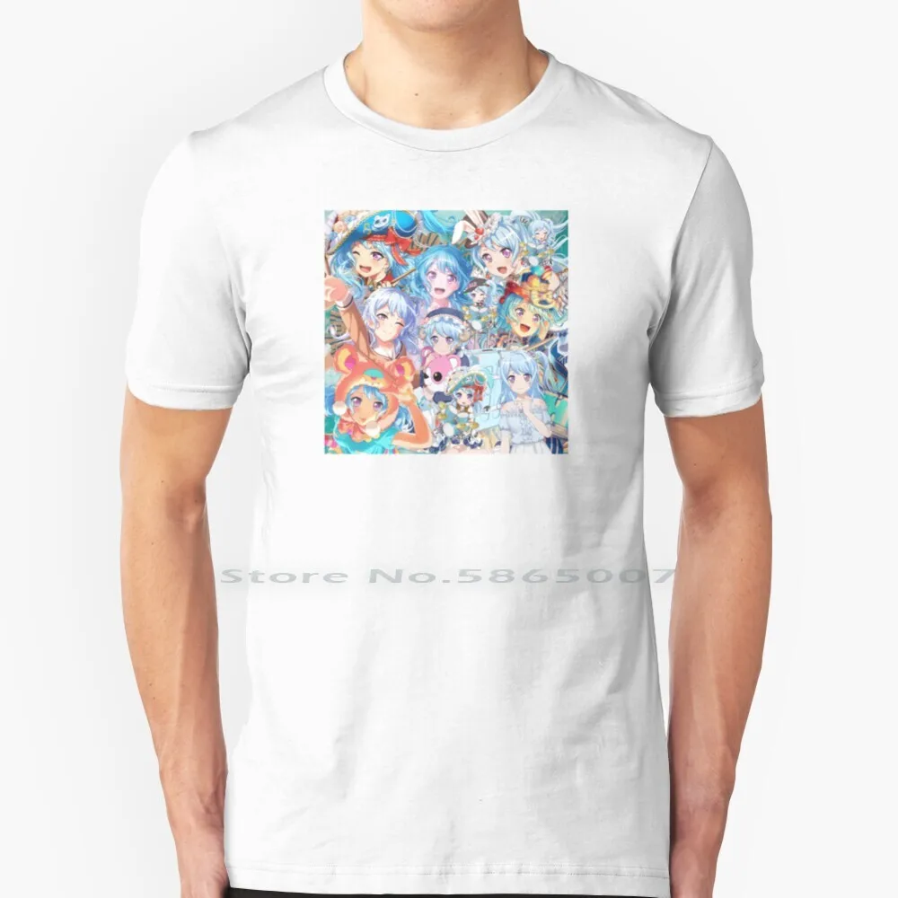 

Kanon Matsubara Explosion! T Shirt 100% Cotton Bandori Bang Dream Girls Band Party Harohapi Haro Hapi Hello Happy World Kanon