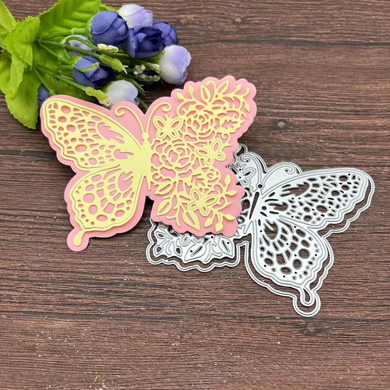 

Металлические трафареты с изображением бабочек и карт, трафареты для скрапбукинга «сделай сам», декоративное тиснение, шаблон ручной работ...