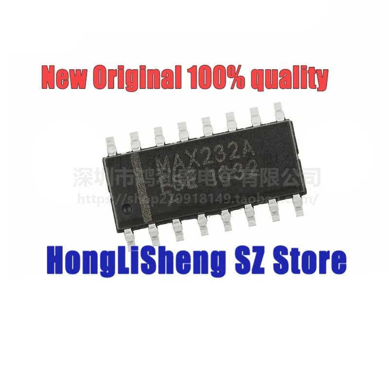 

10pcs/lot MAX232AESE MAX232AESE+T MAX232A MAX232 SOP16 Chipset 100% New&Original In Stock