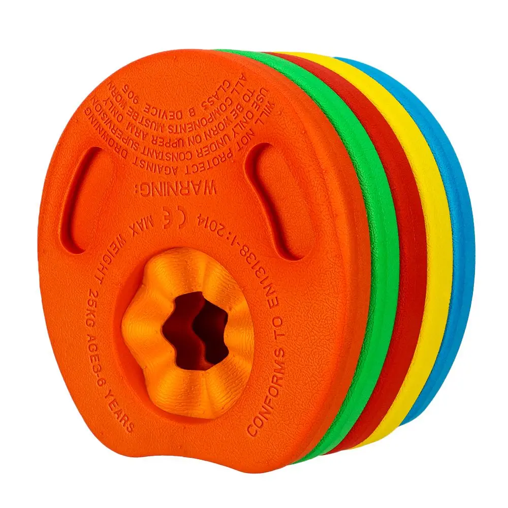 

Cuffs Swim Rings Float Board Swimming Tools Floating Sleeves Swimming Exercises Circles EVA Foam Swim Discs Arm Bands