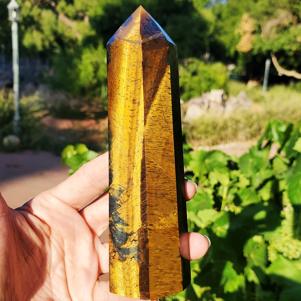 

Большой размер тигровый глаз палочка натуральный рок башня обелиск лечебный кристалл домашний декор камень фэн-шуй орнамент для медитации 8-15 см