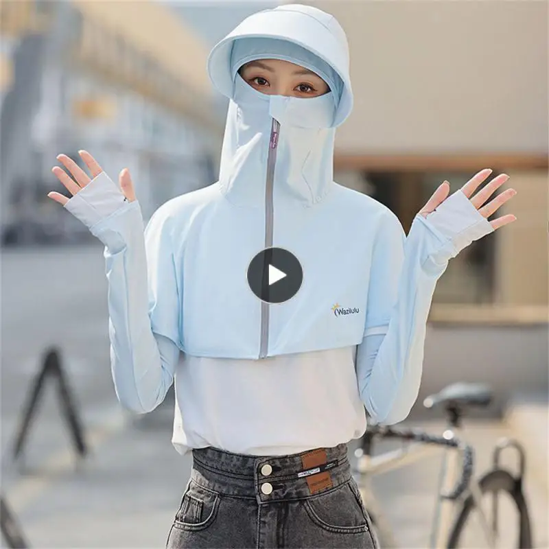 

Summer Women's Visor Face Protection And Neck Protection Sunscreen Hat Hats For Women Shawl Hat Face Protection Outdoor
